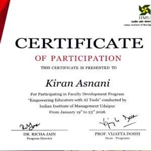 Dr. Kiran Asnani