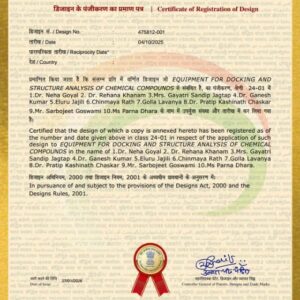 Dr. Rehana Khanam Patent